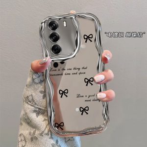 ทันสมัย เคสโทรศัพท์แบบผูกปมผีเสื้อสำหรับซีรีส์ออปโป้ รีโนฝาครอบป้องกันวัสดุซิลิโคนป้องกันการตก เรียบง่าย สไตล์สร้างสรรค์