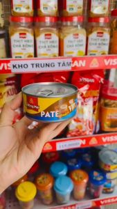 Combo 4 Hộp Patê Gan 3 Bông Mai Vissan 150g