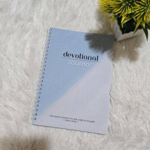 Devotion Journal | Daily Prayer and Bible Reflection Notebook | Faith-Based Journal A5 size