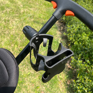 Universal Baby Stroller Cup Holder Milk Bottle Water Cup Tray Mobile Phone Stand Two-In-One Design Infant Pushchair Accessory