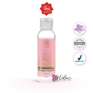 VIVA QUEEN Rose Micellar Water 100ml | Daily Cleanser & Make up Remover