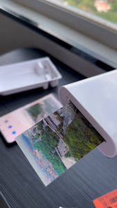 Xiaomi Portable Photo Printer พกพา ปริ้นเตอร์ | ใส่กระเป๋าได้ | ความละเอียด 313×400 dpi | การพิมพ์สติกเกอร์ภาพถ่าย