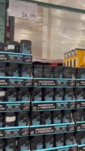 [DJ SHOP] Date 2028 Viên Uống SR Magtein Magnesium L-Threonate 2000mg 135 Viên Của Mỹ