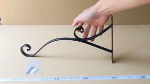 Móc treo giỏ hoa treo lồng chim sắt mỹ thuật mẫu PC02