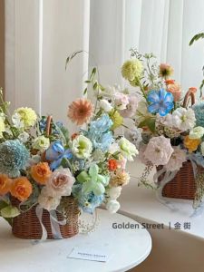 Handwoven Willow Basket Flower Arrangement: A Rural Style Guide