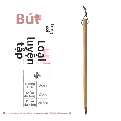 Bút Lông Sói Bút Viết Chữ Hán Bút Vẽ Trung Hoa Bút Học Sinh Bút Viết Thư Pháp Giá Rẻ Bút Vẽ Phong Cảnh Bút Bạch Hoa