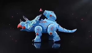 Electric Mechanical Dinosaur Toys Simulation Animal Kids Toys / Realistic Animal Toys With Lights Music