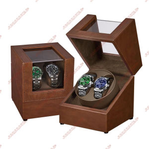 Watch Winder for Automatic WatchesAutomatic Watch Winder Box with Quiet Japanese Mabuchi Motor