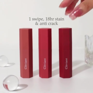 CLEVIANT Hydrating Serum Tint Stain Like Tatoo Liptint Satin Transferproof Melembabkan Bibir Kering