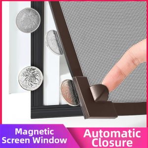 MEISHIMEIJIA | Anti-Mosquito Magnetic Invisible Screen Net Self-Installing Magic Tape
