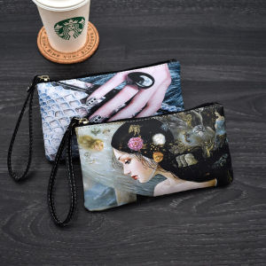 กระเป๋าถือลายการ์ตูนความจุขนาดใหญ่ กระเป๋าถือแฟชั่นเกาหลี กระเป๋าสะพายไหล่แบบลำลอง กระเป๋าถือ PU สำหรับผู้หญิง