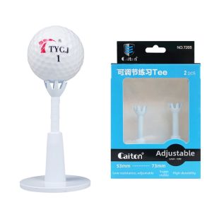TTYGJ | Adjustable Wooden Iron Golf Tee Soft Bendable