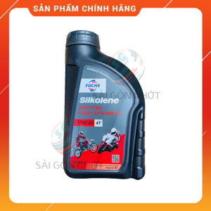 [BẢN MỚI+GIẢM 10%] Dầu nhớt Tổng Hợp xe số xe côn tay Fuchs Silkolene Pro 4 10W40 - CHÍNH HÃNG