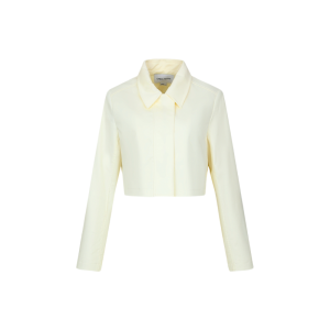 เสื้อแจ็คเก็ตแขนยาวสีสันสดใสสำหรับผู้หญิง LAAZR UR ฤดูใบไม้ร่วง/ฤดูหนาว 2025 แฟชั่นใหม่ ทรงสั้น ผ้าฝ้าย ระบายอากาศได้ดี