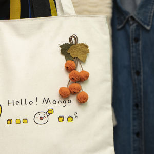 เข็มกลัดผ้าขนสัตว์สไตล์ฮาราจูกุ ดอกเชอร์รี่ น่ารัก หวาน เข็มกลัดกระเป๋าสะพายไหล่สำหรับผู้หญิง เครื่องประดับแฟชั่น