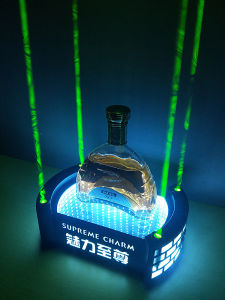 Armand De Brignac Wang XO Laser Light-Emitting Wine Rack Wine Base Bar KTV Box Foreign Wine Base Wine Seat Customization