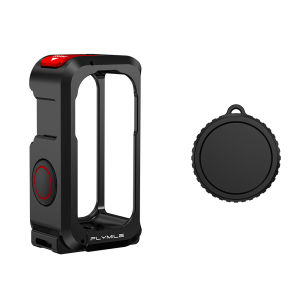Flymile Metal Cage Protective Case for DJI Osmo Nano Aluminum Alloy Frame Cold Shoe 1/4 Screw Hole Extended Mounts Accessories