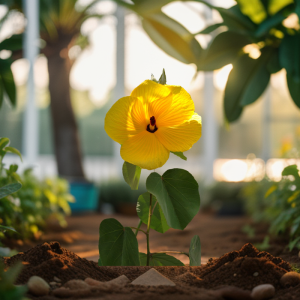 Lemon Hibiscus( bụp lá sen)