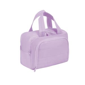 Travel Makeup Bag Large Capacity Cosmetic Organizer With Handle Multi Compartment Toiletry Storage Bag For Women