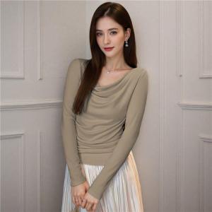 Lieoyuarn | Versatile Design Long Sleeve T-shirt Female