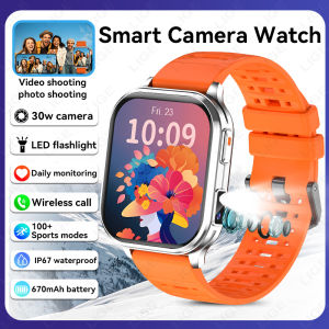 LIGE | 670mAh Camera Smart Watch Men 2026 New Photos Record Video Health Monitor BT Call Sports Fitness Recording Smart Watch Women