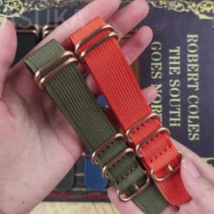 18mm 20mm 22mm 24mm Ribbed Nylon WatchBand Woven Canvas Strap for Seiko Military Loop Wristband for Omega Universal Men Bracelet