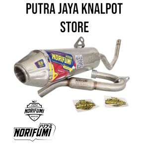 Norifumi Rocket 4 Stainlies Crf150 Wr155 D-Tracker klx150s klx bf Dll (Terbaru)
