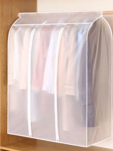 Thickened Transparent Dustproof Bag Clothes Dust Cover Hanging Cloth Rack Household Hangers Floor with Dust Cover