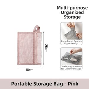 Handy Mesh Toiletry Bag For Travel
