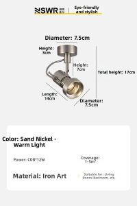NSWR | Industrial Retro Adjustable Wall Light