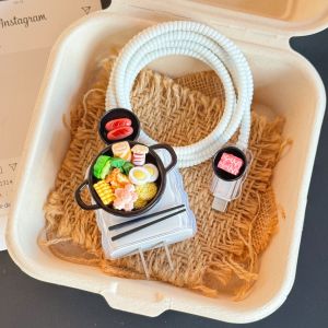 เคสป้องกันสายชาร์จ Apple 20W แบบสร้างสรรค์ พร้อมเคสป้องกันสายข้อมูล Apple 16Pro Max 15 13 พร้อมเคสป้องกันสายชาร์จแบบสร้างสรรค์