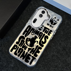 Matte Frosted Silver Plated Phone Case for Oppo Reno11 Full Cover Anti-Fall Protection for Men And Women Simple Creative Line Graffiti pro Protection Cover