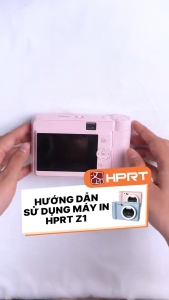 Máy chụp ảnh lấy ngay HPRT-Z1 In lấy ngay Camera Sắc Nét 8 Bộ Lọc Ảnh Kết Nối Bluetooth