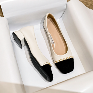 MIFEI | Genuine Leather Low-Cut Pumps Shoes Summer