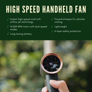 High Speed Handheld Fan