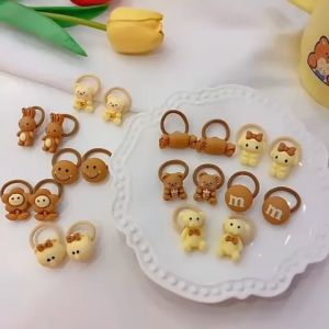 JR - 10PCS / IKAT RAMBUT ANAK SET IMPORT LUCU / IKAT RAMBUT KOREA / IKAT RAMBUT KARET AKSESORIS ANAK