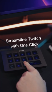Stream Deck Ulanzi D200H Tich hợp 13 phím Macro chức năng cao cấp chính hãng