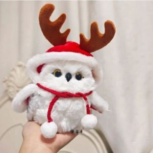 Harry Potter Hedwig Accessory Owl Costume Headwear Universal Studio Clothes Muggle Messenger Doll Vintage College Style