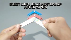 Breket Lampu Belakang Jupiter Mx New Braket Stoplamp Tebal 3 Mili