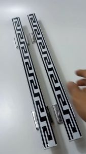 paket 2buah gagang tarikan handle pintu pilihan panjang 33cm dan 45cm bahan stainless steel anti karat untuk pintu depan dan kamar