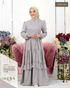 RAISAHIJAB AZRA DRESS GAMIS WANITA LENGAN PANJANG TERBARU