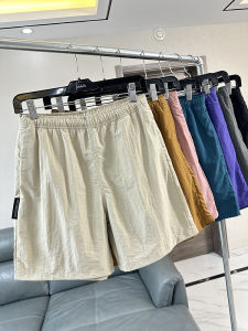 Quần Short Thể Thao Mùa Hè Nhẹ Nhanh Khô Đơn Giản Màu Trơn Quần Ống Đứng Co Giãn Quần Áo Ngoài Thường Ngày Cho Nam Và Nữ