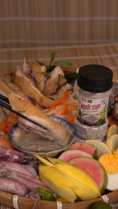 [Combo 2 hủ 100g] Muối tiêu Làng Chài Xưa - Muối ngon tiêu thơm - Chấm với chả lụa trứng hải sản