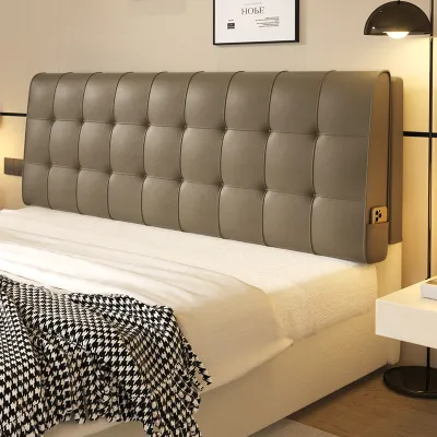 AOSHENGDA | Double Nordic Self-adhesive Headboard Cushion