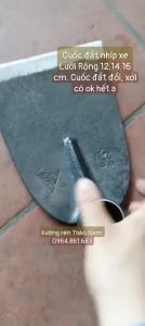 Cuốc xẻng đào đất - cào đá - cào bê tông thép nhíp xe chắc khoẻ