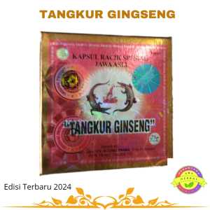 TANGKUR GINSENG ORIGINAL KAPSUL TERBARU