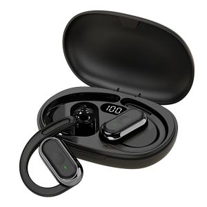 KEBIDUMEI Open-Ear Earphones Ear Hook Bluetooth 5.4 Headphones IPX6 Waterproof Headsets HiFi Stereo Sports TWS Wireless Earbuds