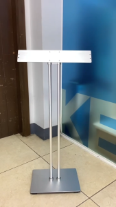 KELIN LED Menu Lightbox Stand A1 & A2 Double-Pole Poster Display | Ideal for Restaurant & Café Posters