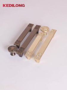 Antique R Coffee Ancient Furniture Hardware Cabinet Handle New Chinese Style Wardrobe Drawer Handle High-Grade Cabinet Knobs And Handles