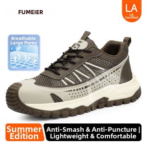 GUYISA | Anti-Smash Steel-Plate Protective Breathable Insulated Safety Shoes